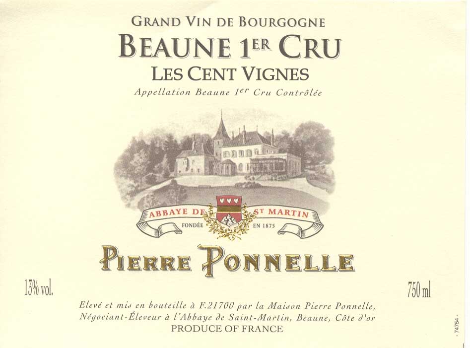 Beaune 1er Cru « Les Cents Vignes »